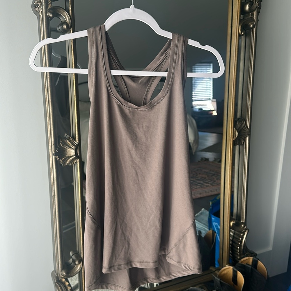 Brown Athletic Tank